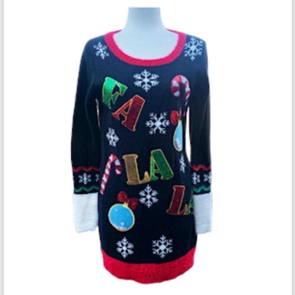 Christmas Sweater Festive S Holiday Office Party FaLaLa